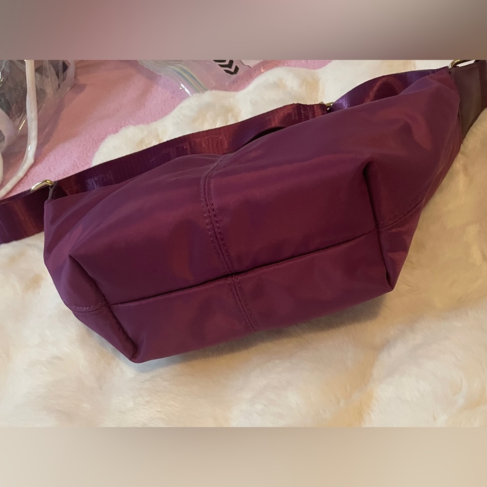 Purple Shoulder Bag. Nicole Miller - Picture 7 of 7